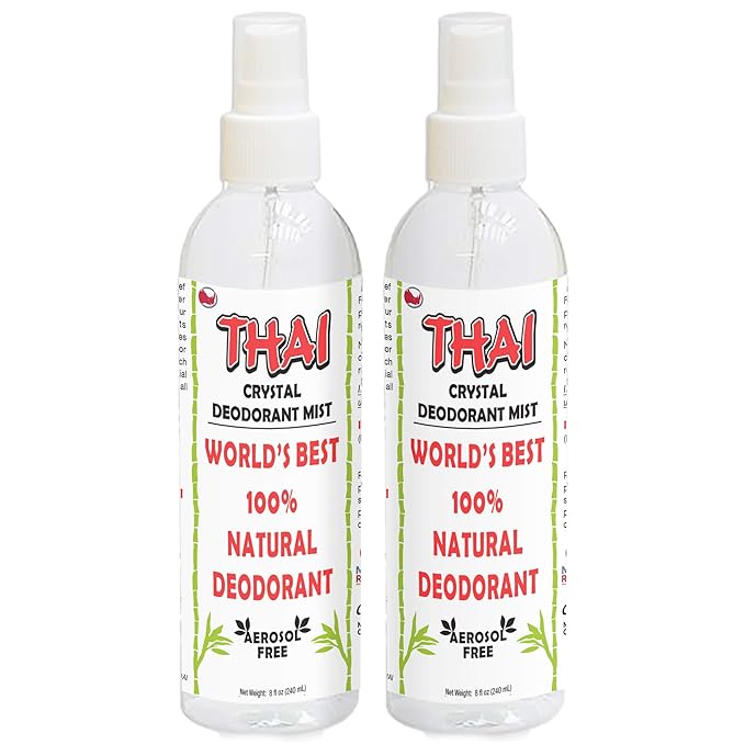 Thai Crystal deodorant mist.