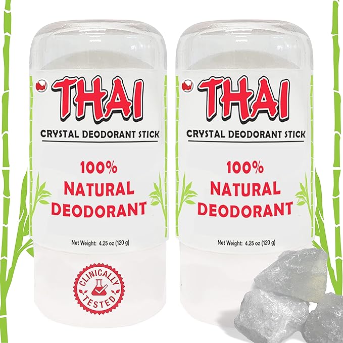 Thai Crystal deodorant stick, the healthy choice for personal care!