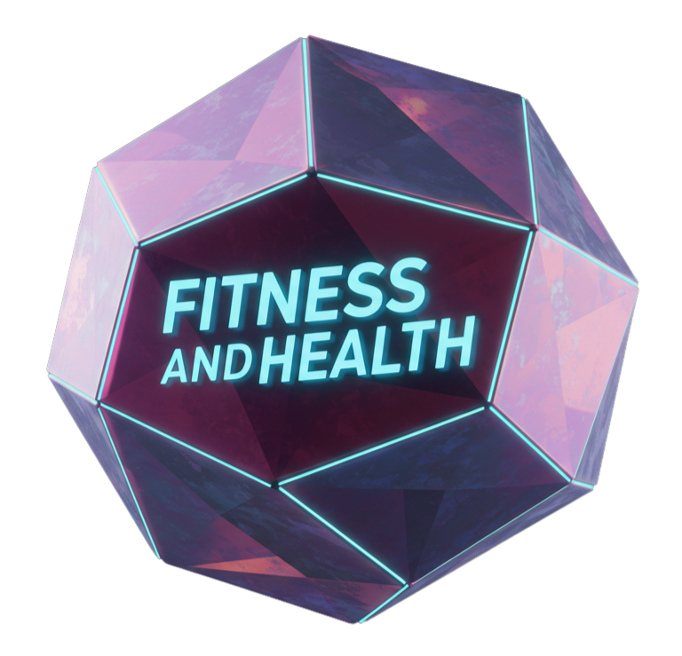 A large terrestrial object that reads: Fitness and Health