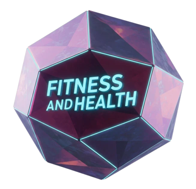 A large terrestrial object that reads: Fitness and Health