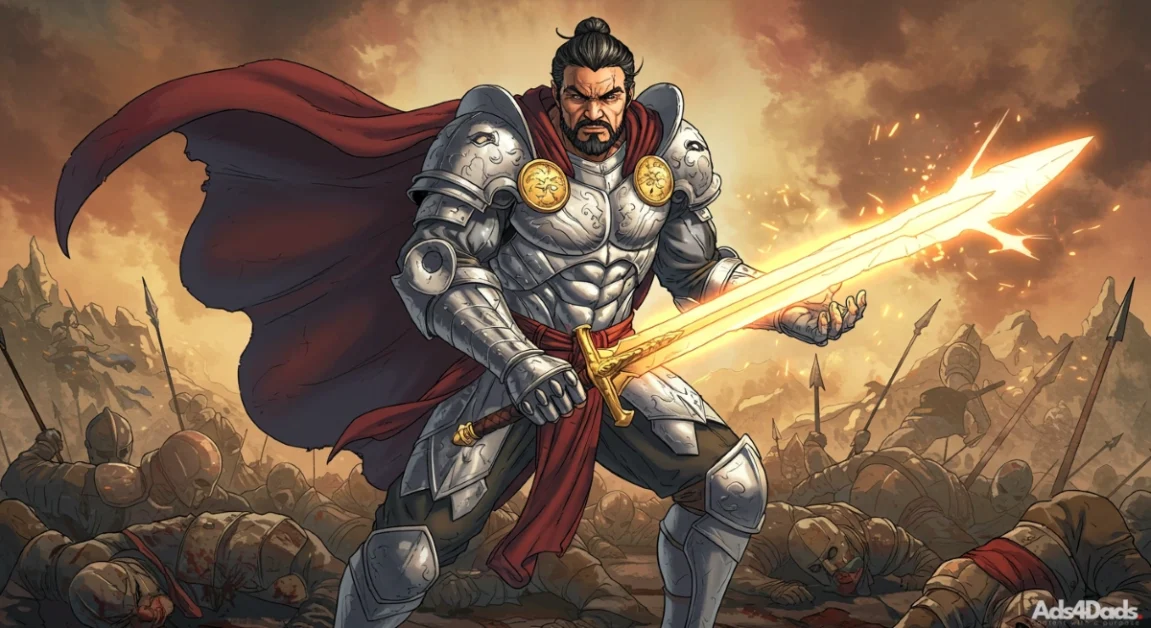 A mighty warrior who has never lost a battle. Learn more in our recent article on: Someone Greater: Winning the Battle Within