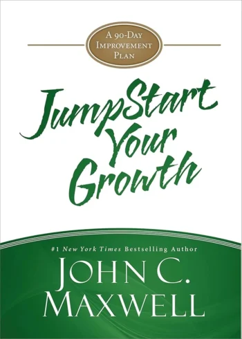 JumpStart Your Growth: A 90-Day Improvement Plan book by John Maxwell. Find this book and more at Ads4Dads.com book of the month.